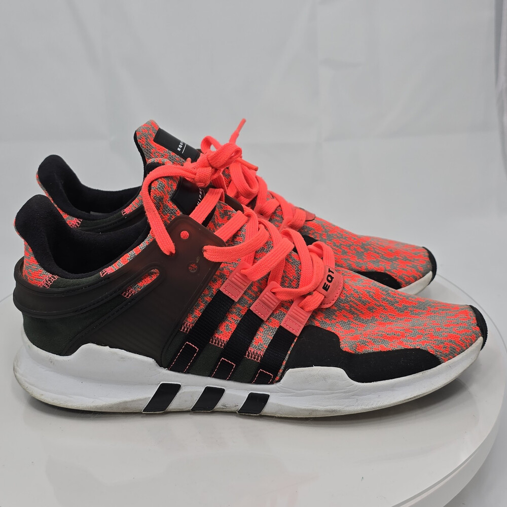Adidas EQT Support ADV/91-16 Men 11.5 Orange Salmon Pink/Black Sneakers